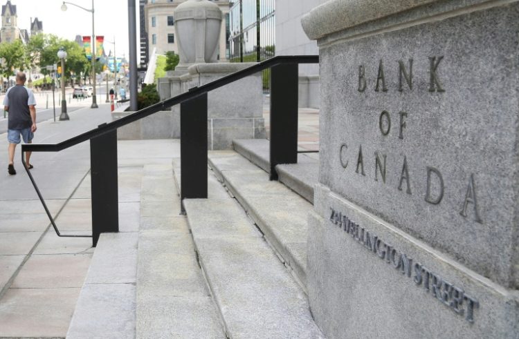 The Bank of Canada once again lowered its key interest rate. ©AFP