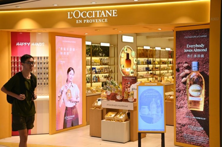 L'Occitane listed its shares in Hong Kong in 2010 thanks to optimism over the booming Chinese consumer market. ©AFP