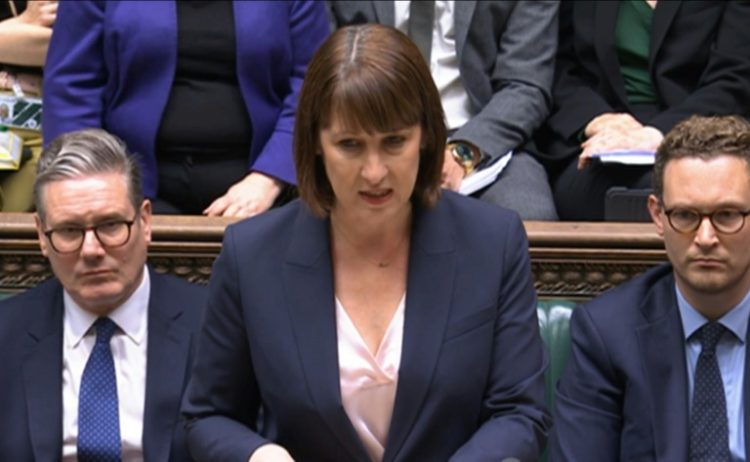 Labour finance minister Rachel Reeves said public finances faced an extra hole of £22 billion. ©AFP