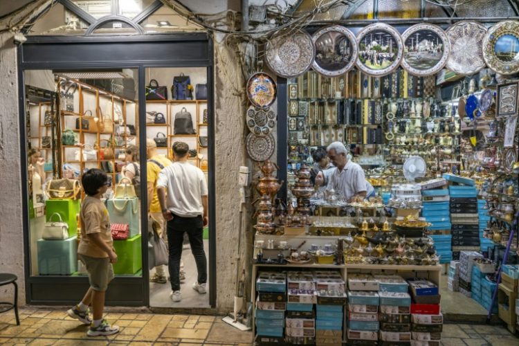 Istanbul's Grand Bazaar is full of shops selling counterfeited designer handbags and luxury perfume. ©AFP