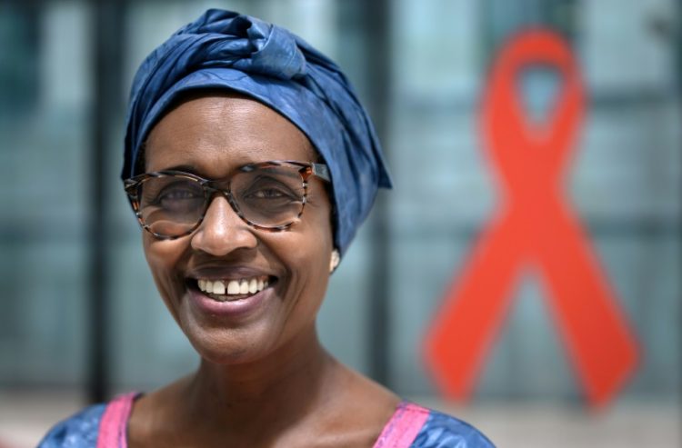 Winnie Byanyima heads the Joint United Nations Programme on HIV and AIDS (UNAIDS). ©AFP