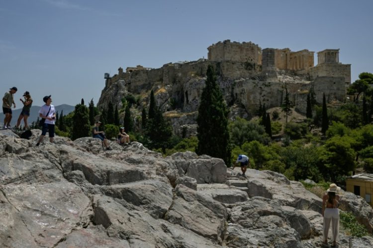 The Acropolis is offering private visits for 5,000 euros - prompting protests from the site's guards. ©AFP