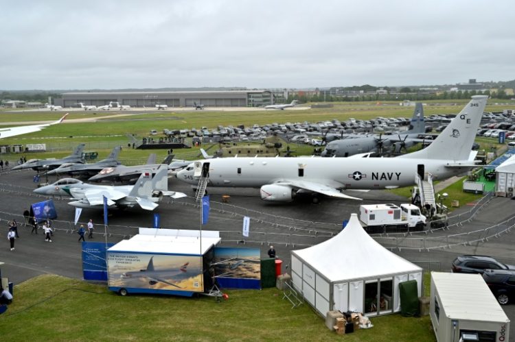 Held every two years, Farnborough is one of the industry's biggest shows alongside Dubai and Paris. ©AFP