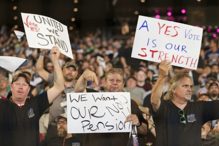 The union vote was held at T-Mobile Park, where the Seattle Mariners baseball team plays. ©AFP