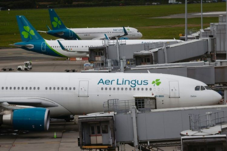 Aer Lingus pilots have been on strike over pay. ©AFP