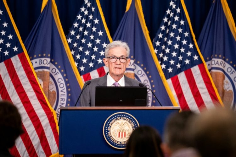 Powell said the Fed could make its first interest rate cut 'as soon as' September. ©AFP