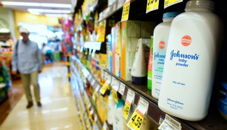 Johnson & Johnson removed its baby powder from the North American market in 2020 after talc came under greater scrutiny for causing cancer. ©AFP