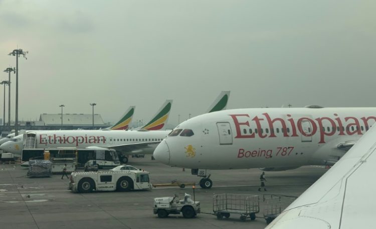 Ethiopian Airlines is the largest carrier in Africa . ©AFP