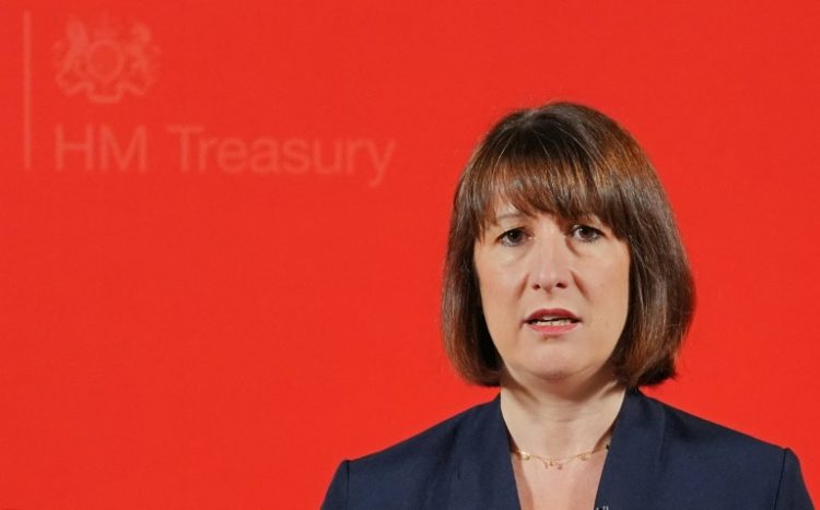 UK finance minister Rachel Reeves will unveil her first budget on October 30. ©AFP