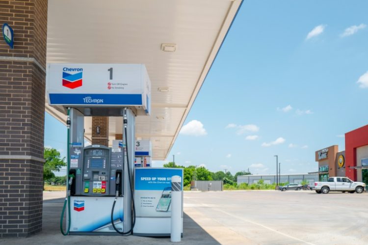 Chevron's CEO said the company is relocating its headquarters to Houston to be at the 'epicenter' of the petroleum business. ©AFP