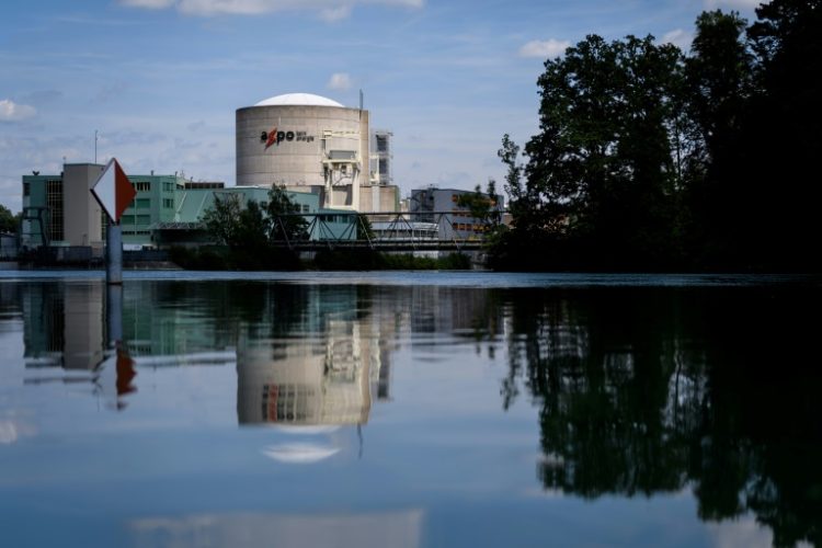 The four nuclear power plants currently in service provide around a third of Switzerland's total electricity production. ©AFP