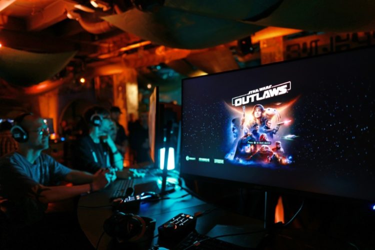 Anticipation is building ahead of Friday's release of 'Star Wars Outlaws', an open world game set between the events of the 'Empire Strikes Back' and 'Return of the Jedi'. ©AFP