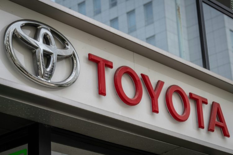 Toyota is halting production in Japan for two days in the face of an approaching typhoon. ©AFP