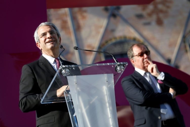 Nestle's incoming CEO, Laurent Freixe (L), has been at the company since 1986. ©AFP