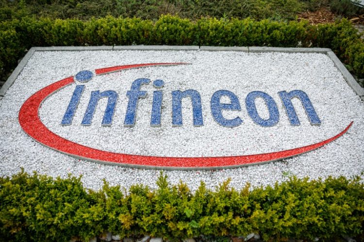 Infineon said recovery in its target markets was progressing slowly. ©AFP