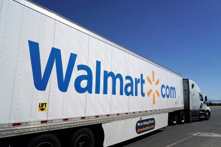 Walmart's revenues rose in the second quarter. ©AFP