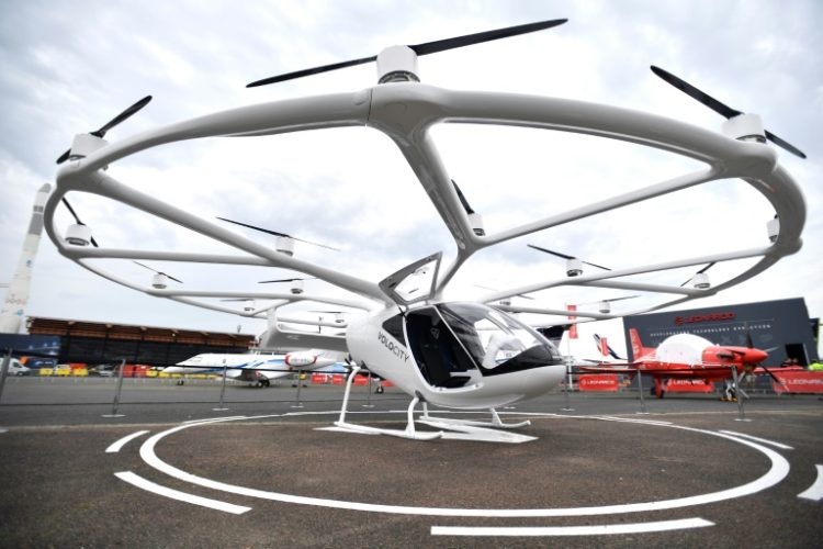 Those impatient for flying taxis in Paris will have to wait a little longer. ©AFP