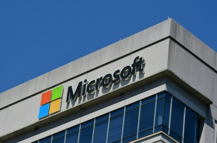 Microsoft's AI assistant 'Copilot' specializes in sales, accounting and online services. ©AFP