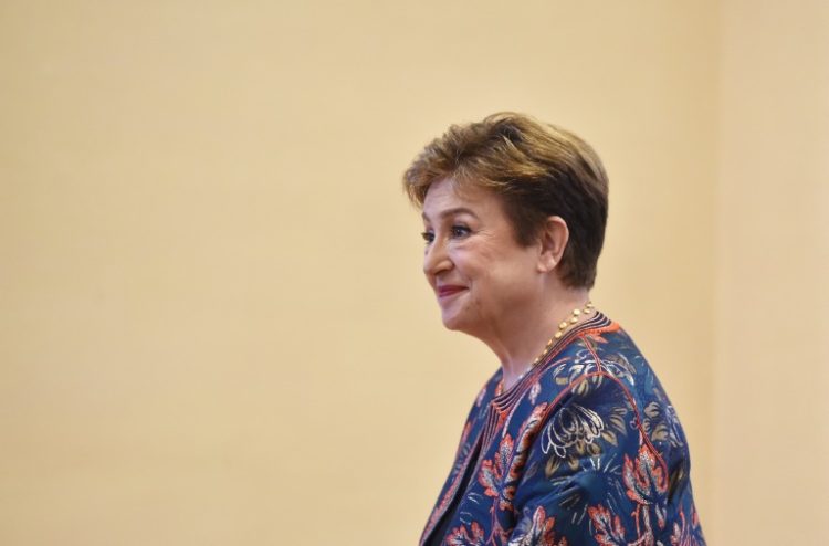 IMF managing director Kristalina Georgieva said economic activity has been 'remarkably resilient'. ©AFP