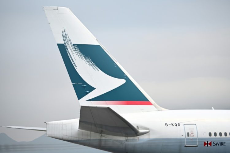 Cathay Pacific grounded its A350s after a Zurich-bound jet was forced to turn back to Hong Kong earlier in September . ©AFP