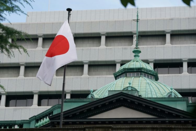 The Bank of Japan's policy decision at the end of the week will be closely followed by investors. ©AFP