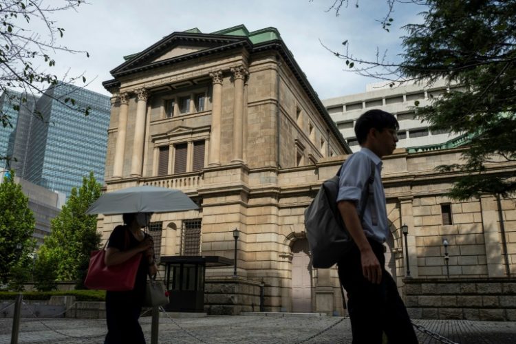 The BoJ was for a long time an outlier among major central banks. ©AFP