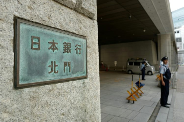 The Bank of Japan was for a long time an outlier among major central banks, sticking to an ultra-loose monetary policy. ©AFP