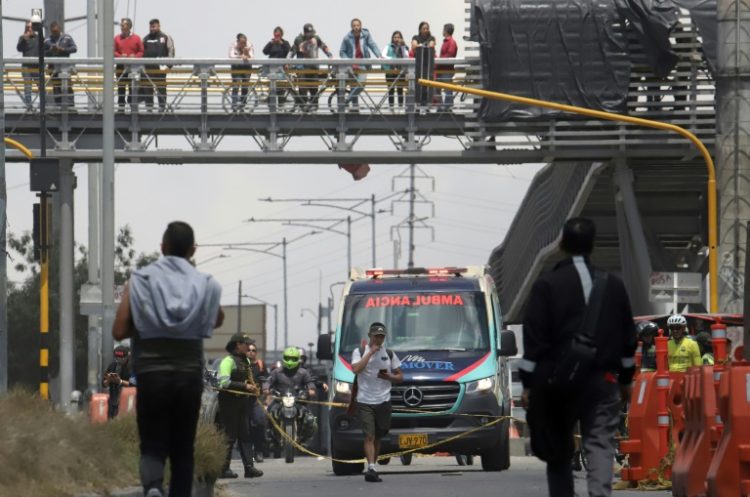 A 20-percent diesel price hike affects the cost of shipping most goods in a country where 90 percent of commodities are transported by road. ©AFP