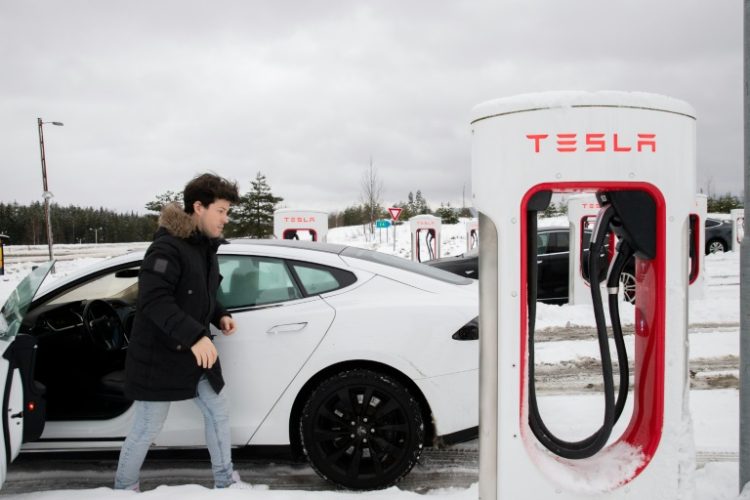 Tesla sales are booming in Norway . ©AFP