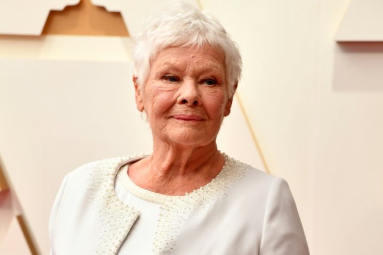 British actress Judi Dench is among the celebrity voices used by Meta's new AI voice chatbot programs. ©AFP