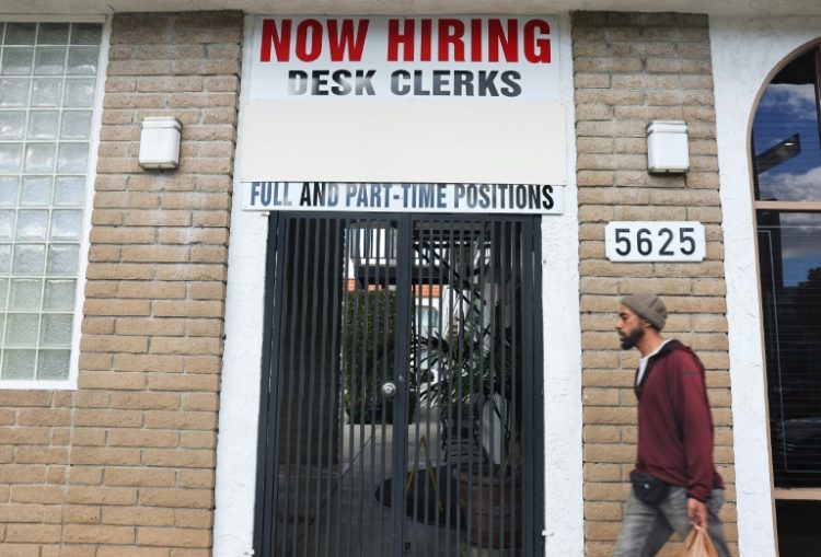 All eyes are on US jobs data this week ahead of the Federal Reserve's interest rate decision on September 18. ©AFP