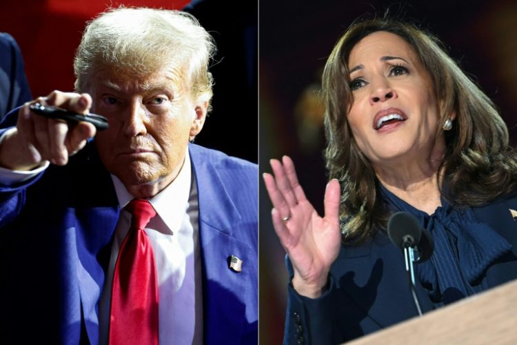 The sole scheduled debate between US presidential candidates Kamala Harris and Donald Trump is a potentially game-changing moment for the 2024 US presidential election. ©AFP