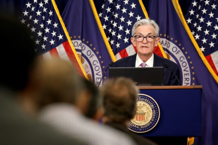 Federal Reserve Chairman Jerome Powell speaks during a news conference following the September 2024 meeting of the Federal Open Market Committee. ©AFP