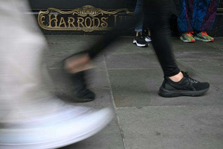 Harrods said it was in talks with more than 250 women over claims of sexual misconduct by former owner Mohamed Al-Fayed. ©AFP