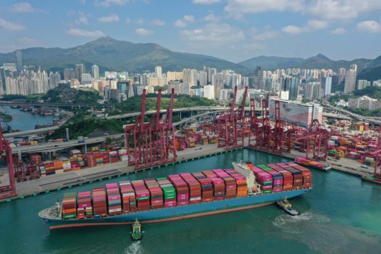 Global maritime trade swelled 2.4 percent in 2023. ©AFP