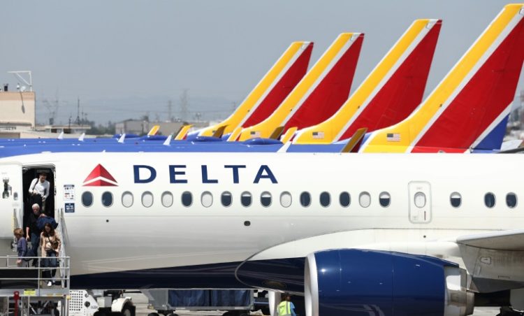 Delta said it is seeing a dip in travel around the US elections but that it will be temporary. ©AFP