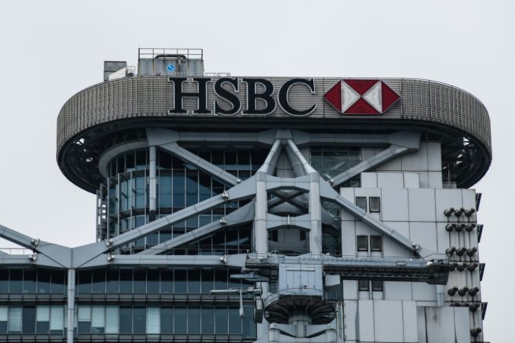 HSBC said third quarter pre-tax profits rose 10 percent year in 2024. ©AFP