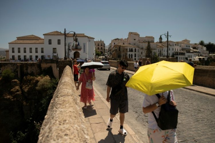 Spain, the eurozone's fourth-largest economy, expanded by 0.8 percent in the third quarter. ©AFP