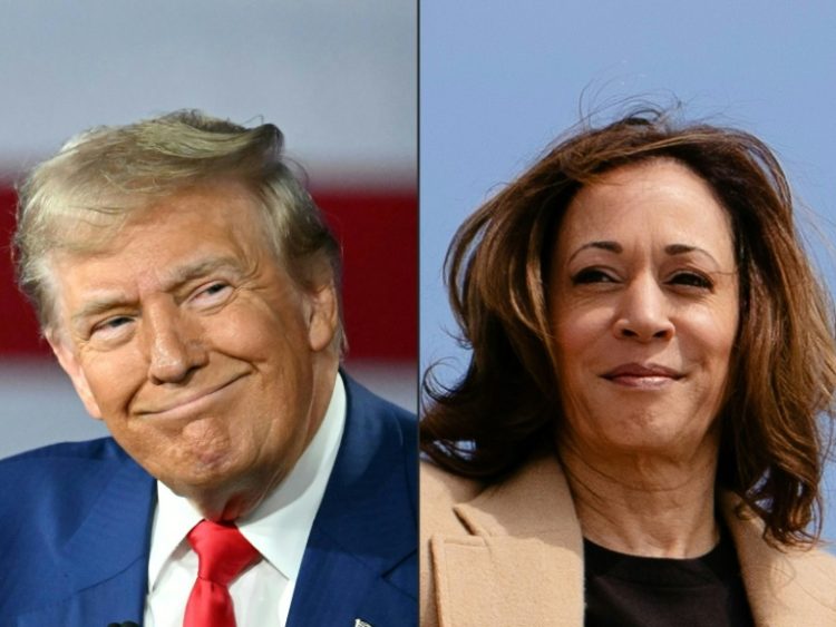 With just a month until the November 5 vote between Donald Trump and Kamala Harris, markets opened after a court in Washington ruled that a startup could take wagers as legal appeals by regulators continue. ©AFP