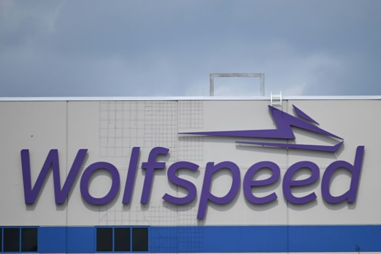 Wolfspeed has slowed its plans to build a chip factory in Germany with auto supplier ZF. ©AFP