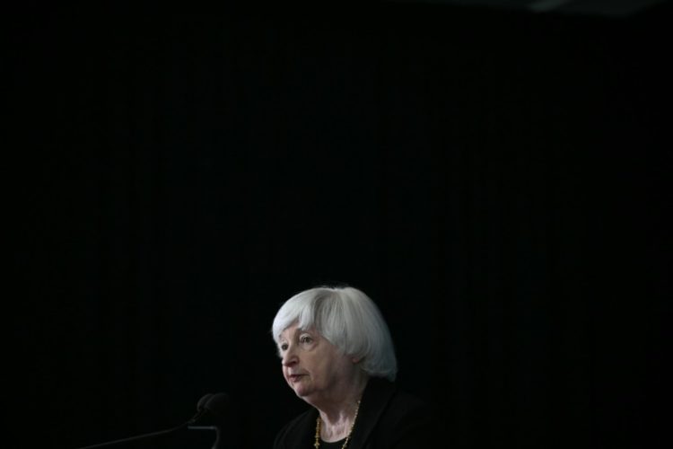 US Treasury Secretary Janet Yellen said the current US administration has rejected 'isolationism'. ©AFP