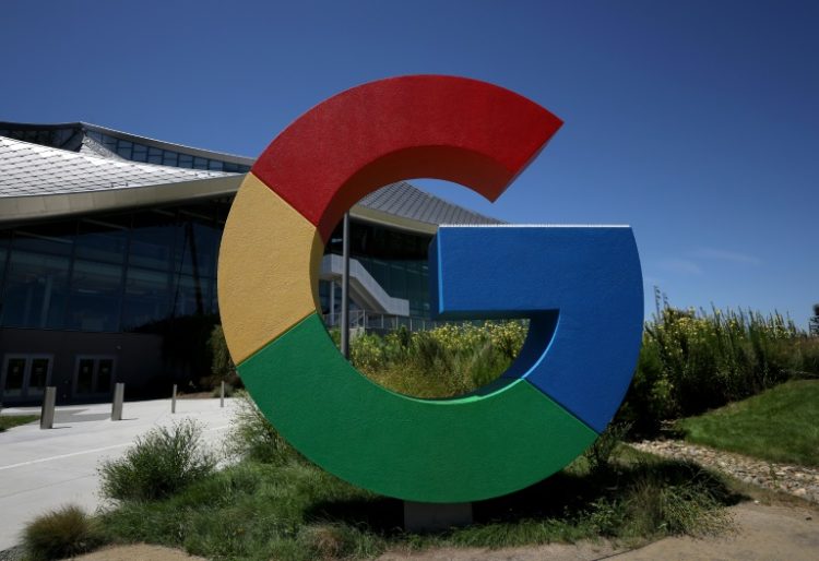 Tech giant Google reported robust third-quarter results, but worries persist about whether it is losing ground in the AI race. ©AFP