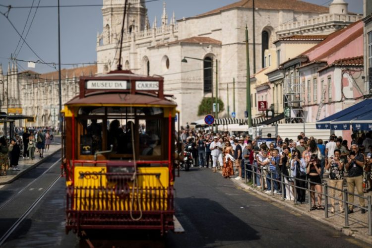 Five historic tram routes currently connect Lisbon, with a more modern sixth line running along the river. ©AFP