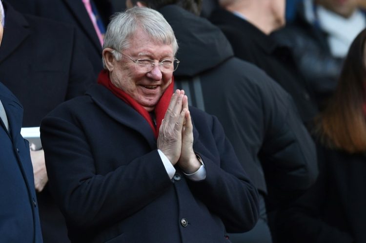 Former Manchester United manager Alex Ferguson . ©AFP