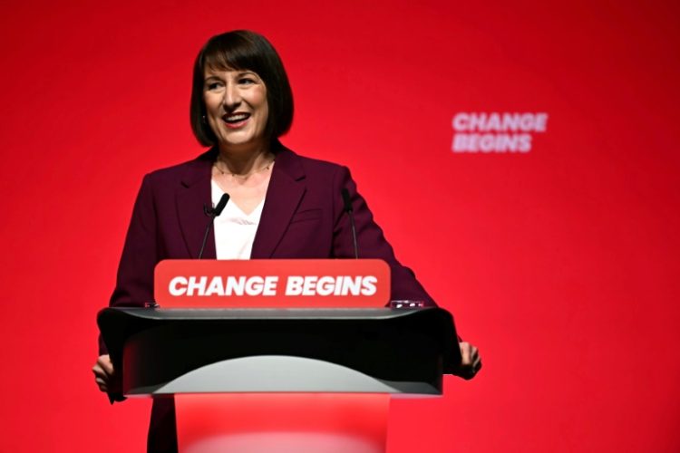 UK finance minister Rachel Reeves is preparing to deliver her first budget next week. ©AFP