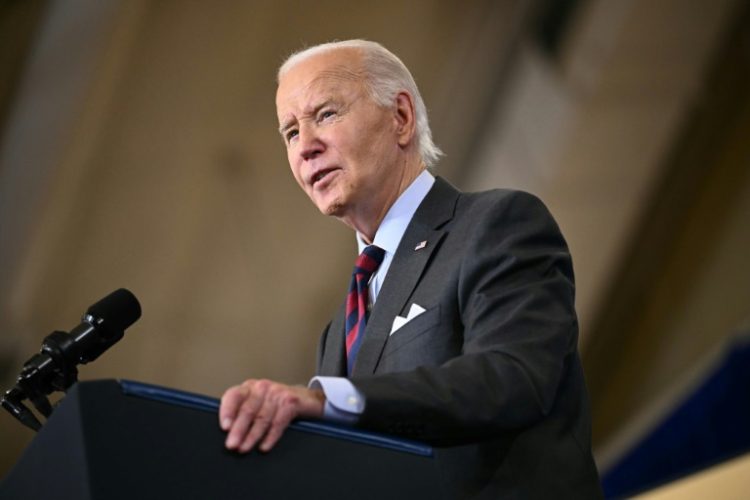 The administration of US President Joe Biden is seeking to both counter artificial intelligence as a military threat, and build safeguards to uphold public trust. ©AFP