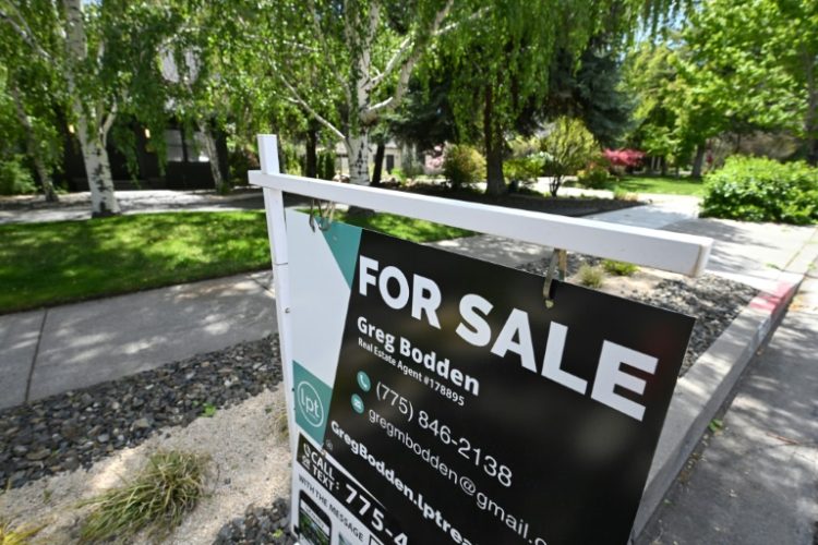 Sales of previously owned homes slipped 1.0 percent between August and September, according to the National Association of Realtors.. ©AFP