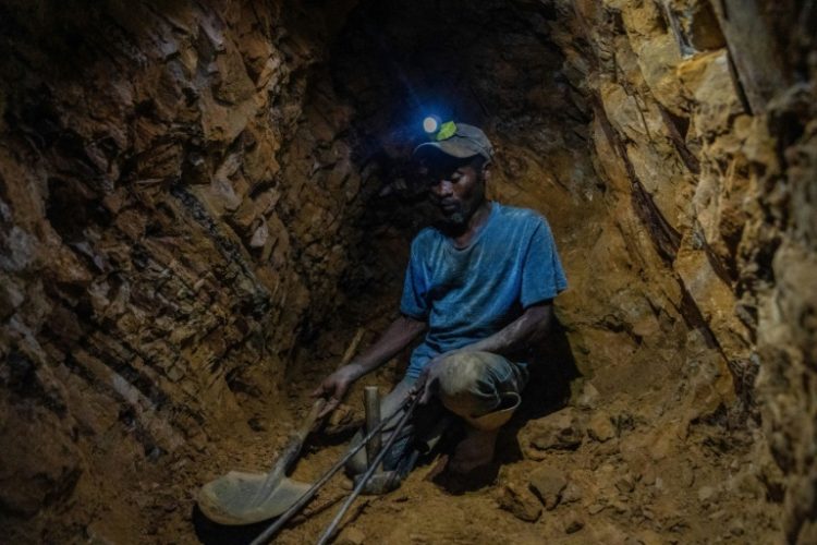 Illegal gold mining has marred the town of Kitutu in South Kivu province, polluting rivers and destroying fields. ©AFP