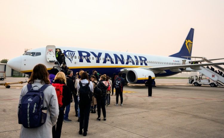 Ireland's data protection watchdog said Ryanair customers across the EU complained about the company's processing of personal data. ©AFP