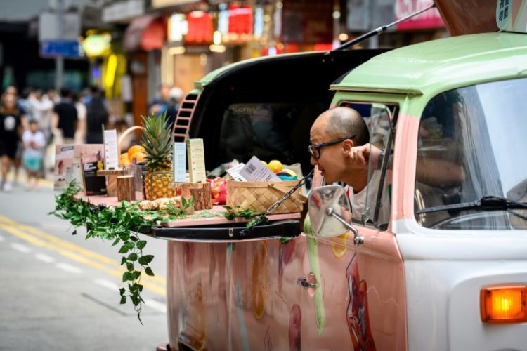 Hong Kong's economic recovery after the pandemic has largely mirrored China's trajectory, which saw slowing growth over the past year. ©AFP